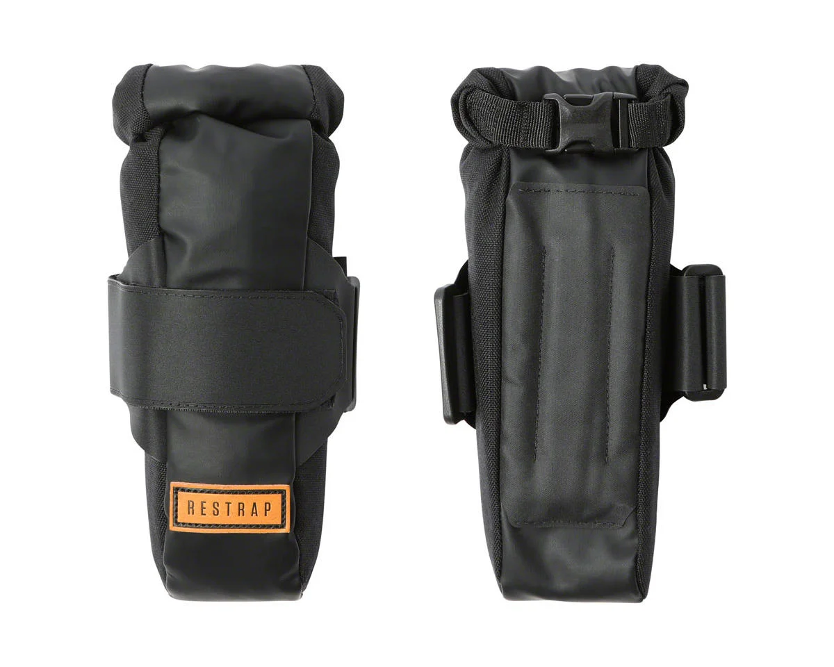 Restrap Downtube Bag (Black) (1.2L) - view 7